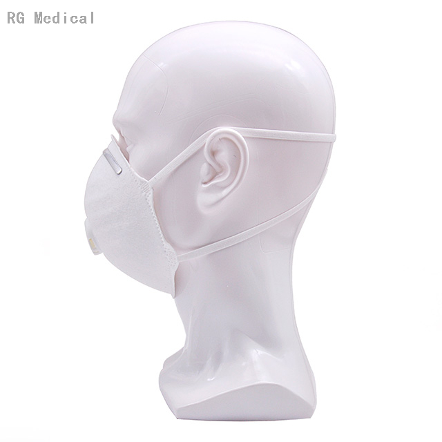 Einweg-Atemschutzgerät P3 mit weißen Stirnbändern