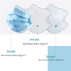 Einweg-Chirurgiemaske für Ohrschleifen vom Typ IIR (nicht steril)